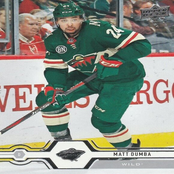 Matt Dumba Hockey Card Collection - 4 Card Set - 3 Wild 1 Team Canada - Picture 4 of 5
